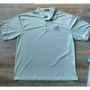 Monterey Men's Green Polo Size XL Athletic Apparel Golf